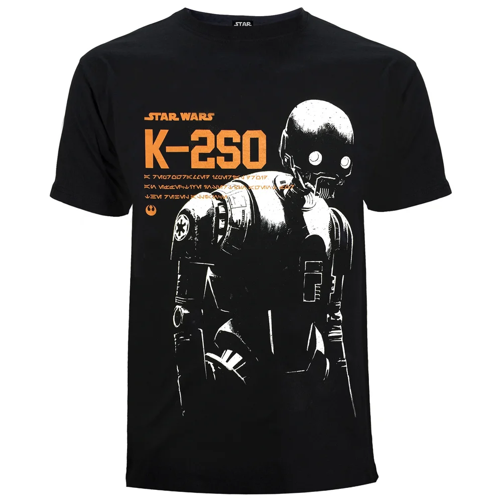 Star Wars: Rogue One Herren K-2SO T-Shirt - Schwarz - S - Schwarz Bild 1