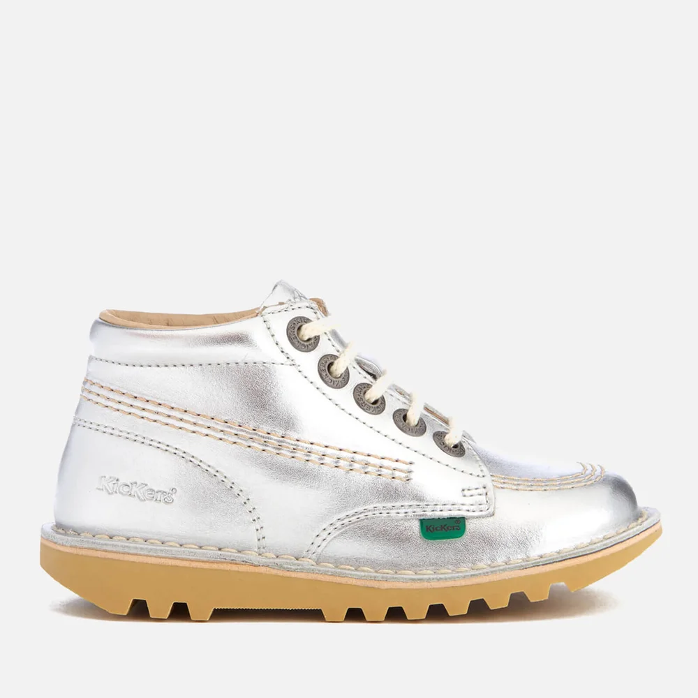 Kickers Kids' Kick Hi Boots - Silver - 7 Bild 1