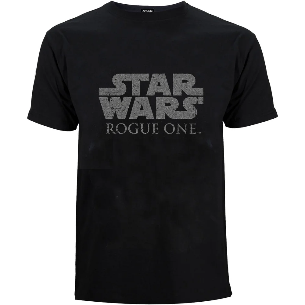 Star Wars: Rogue One Männer Star Wars Logo T-Shirt - Schwarz - S - Schwarz Bild 1
