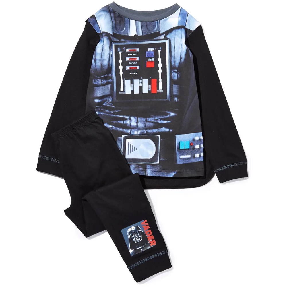 Star Wars Boys' Novelty Pyjamas - Black - 2-3 years - Schwarz Bild 1