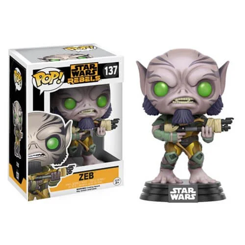 Star Wars Rebels Zeb Pop! Vinyl Bobble Head Bild 1