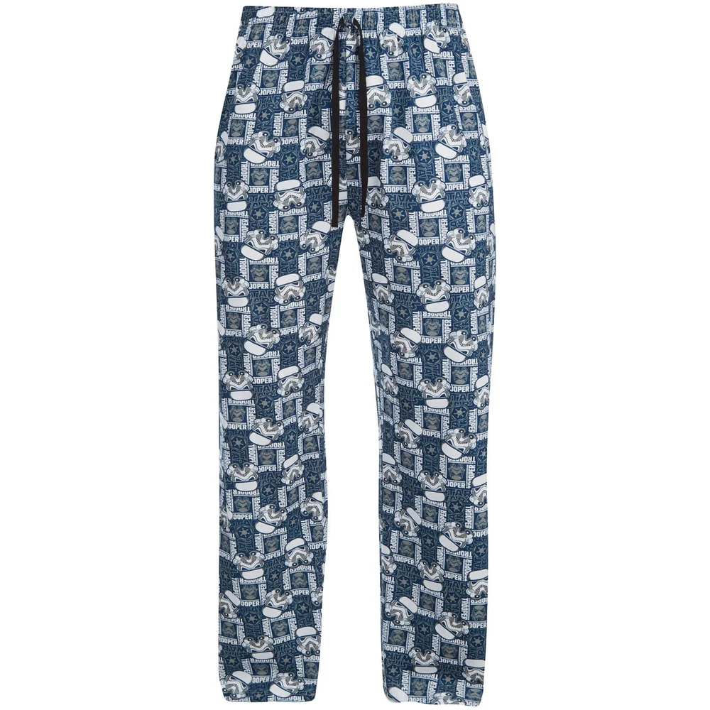 Star Wars Men's Stormtrooper Lounge Pants - Blue - S - Blau Bild 1