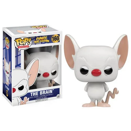 Pinky und The Brain Cartoon The Brain Pop! Vinyl Figur Bild 1