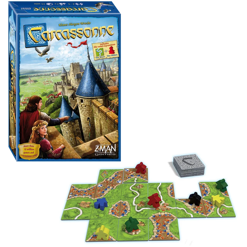 Carcassonne Strategiespiel (2015 Neuauflage) Bild 1