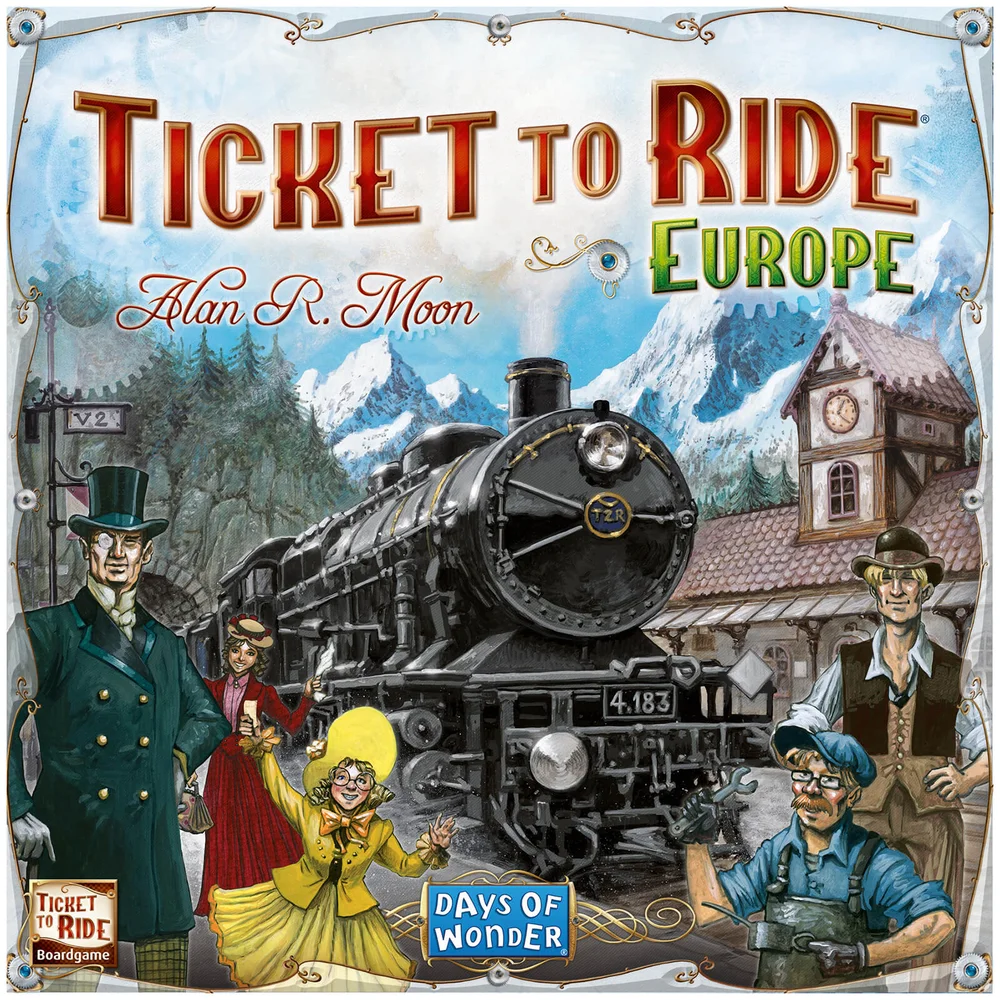 Ticket to Ride Europe Game Bild 1