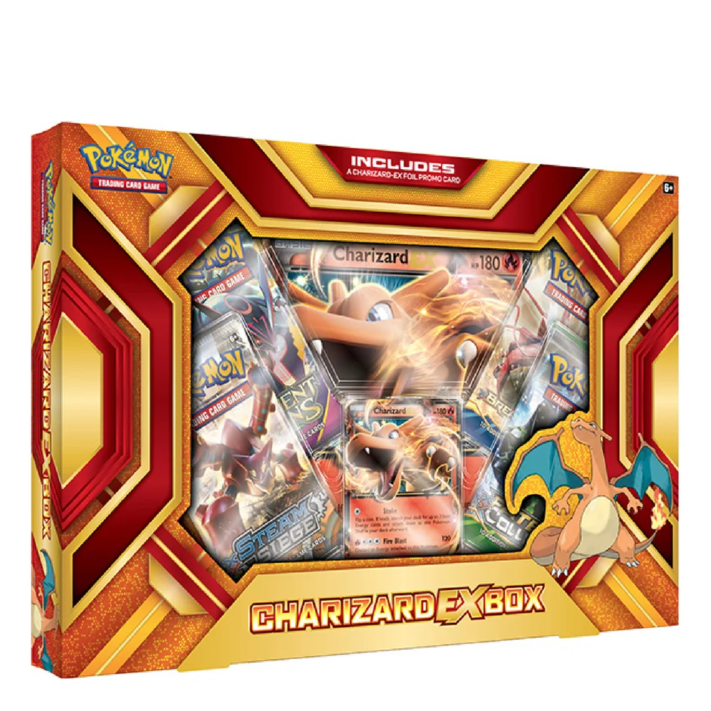 Pokémon Trading Card Game: Charizard EX Box 2016 Fire Blast Bild 1