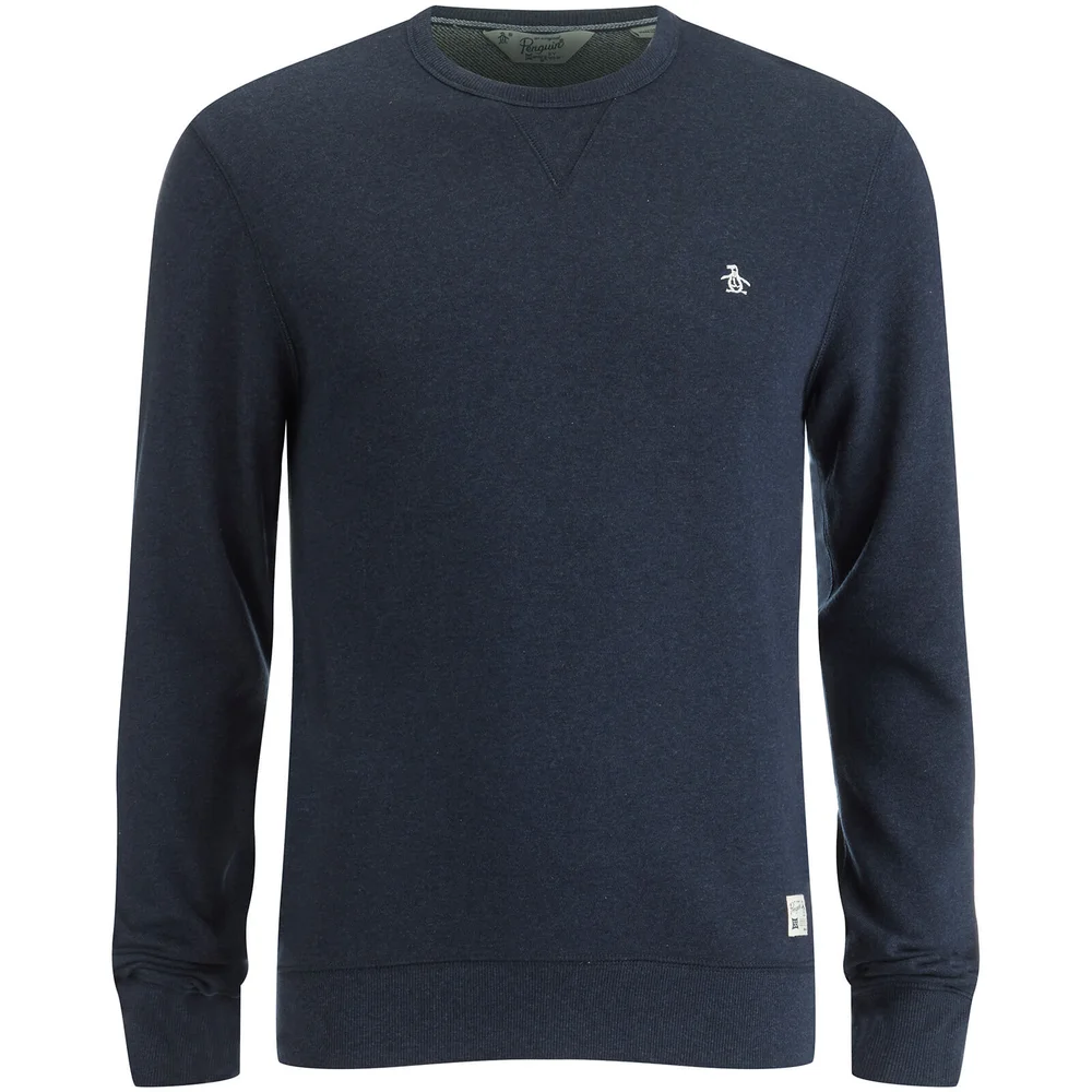 Original Penguin Men's Crew Neck Sweatshirt - Sapphire - S - Blau Bild 1
