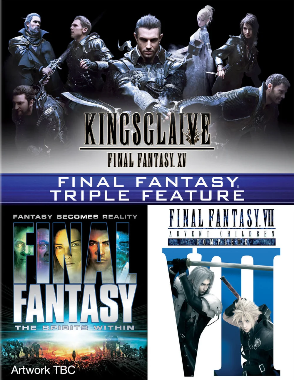 Final Fantasy Triple (Kingsglaive: Final Fantasy XV, Final Fantasy: The Spirits Within, Final Fantasy VII: Advent Children) Bild 1