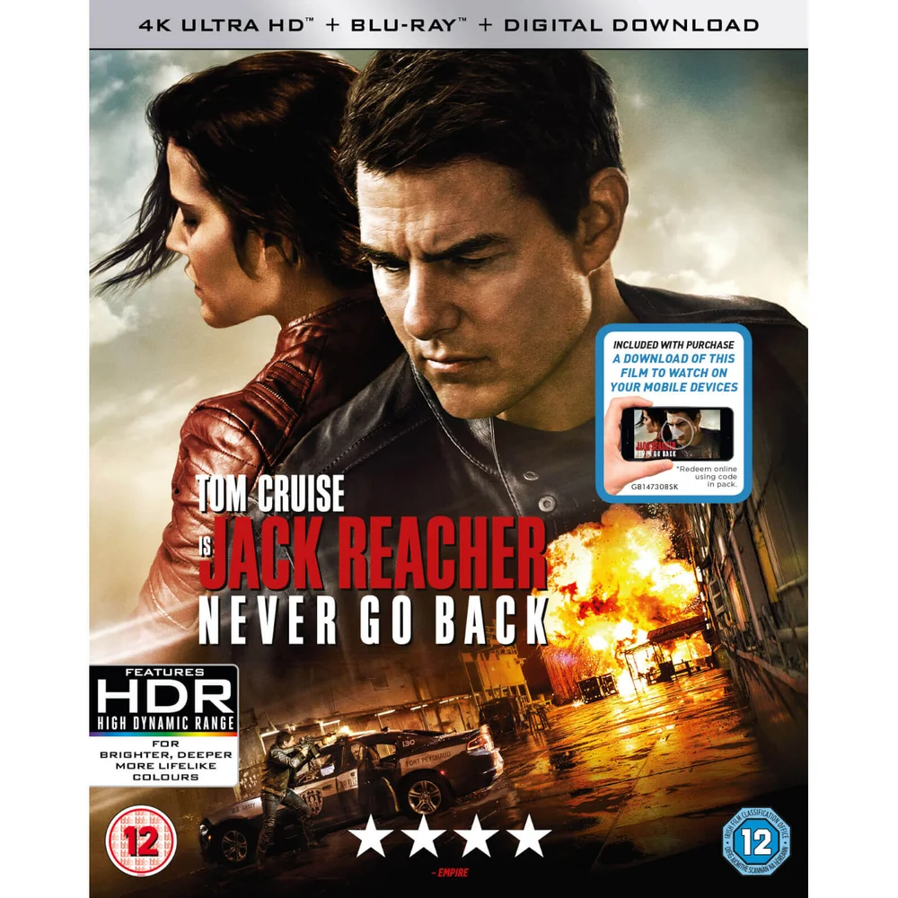 Jack Reacher: Never Go Back - 4K Ultra HD (inkl. digitalem Download) Bild 1