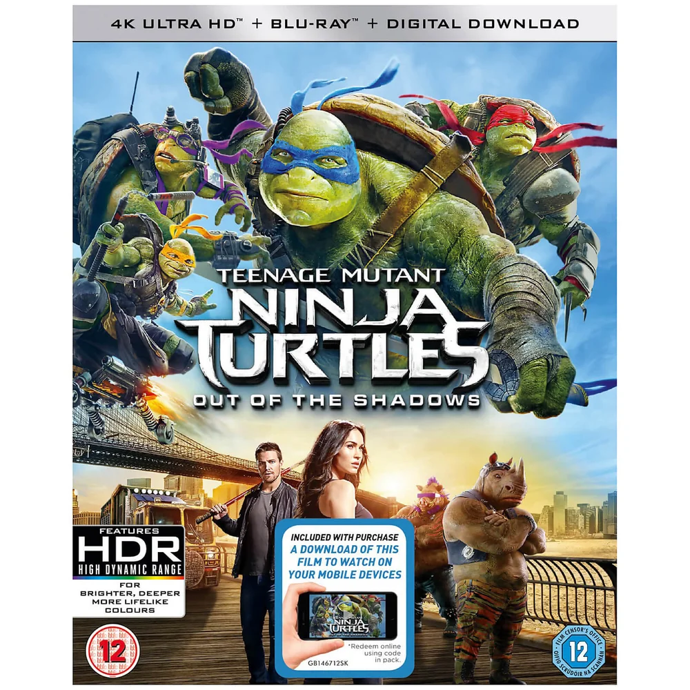 Teenage Mutant Ninja Turtles: Out Of The Shadows - 4K Ultra HD Bild 1