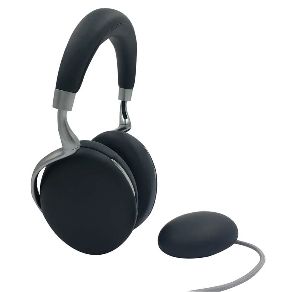 Parrot Zik 3 Wireless Headphones with Wireless Charger - Black Leather Grain Bild 1