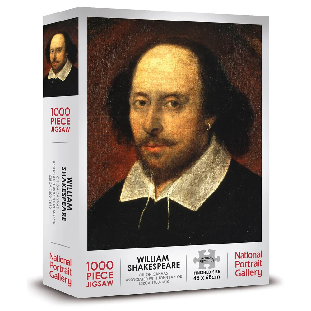 William Shakespeare 1000 Piece Jigsaw Bild 1
