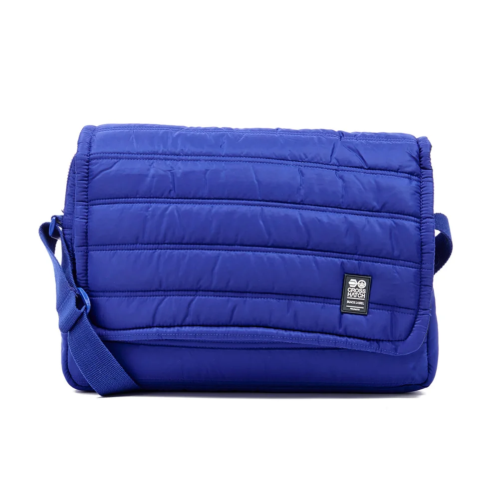 Crosshatch Ridger Quilted Messenger Bag - Sodalite Blue Bild 1