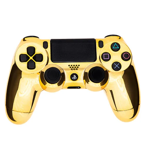Playstation 4 Custom Controller - Chrome Gold Edition Bild 1