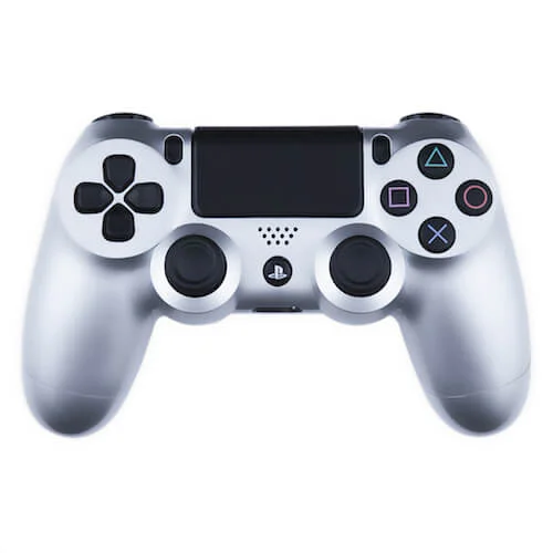 Playstation 4 Custom Controller - Gloss Silver Edition Bild 1