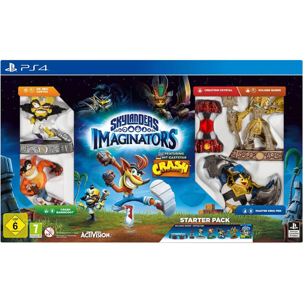 Skylanders Imaginators Starter Pack - Crash Bandicoot Limited Edition Bild 1