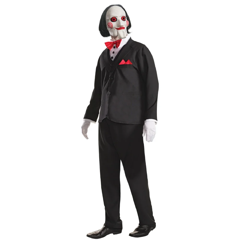Saw Men's Billy Fancy Dress Costume - Standard - Schwarz Bild 1
