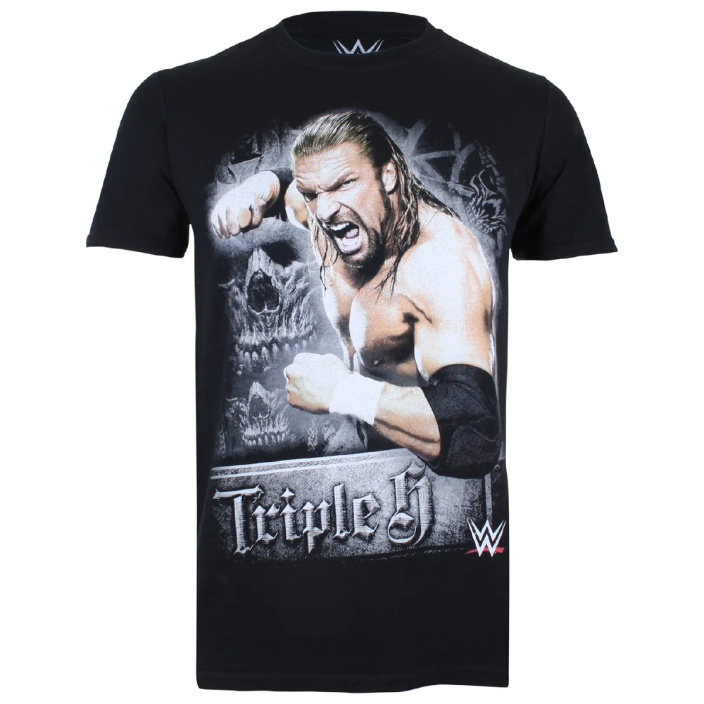 WWE Herren Triple H T-Shirt - Schwarz - L Bild 1