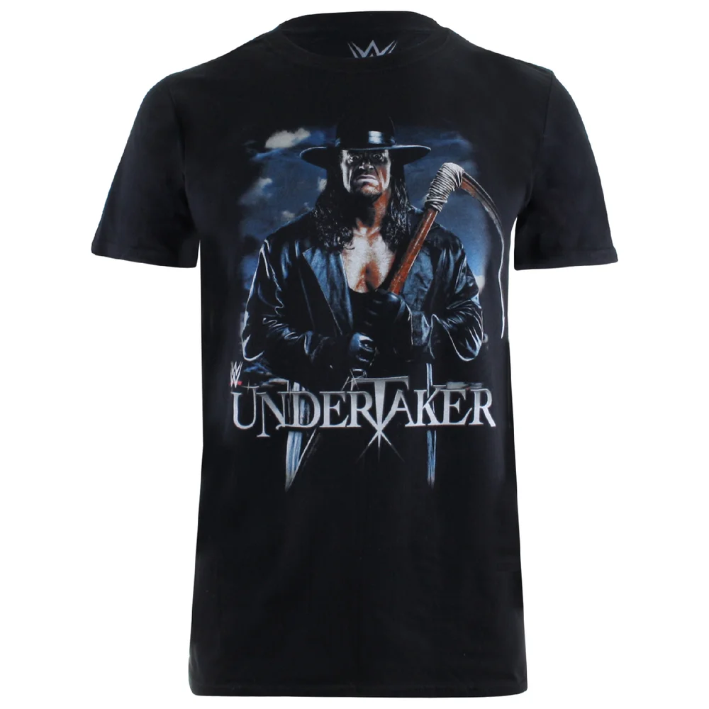 WWE Herren Undertaker Scythe T-Shirt - Schwarz - S Bild 1