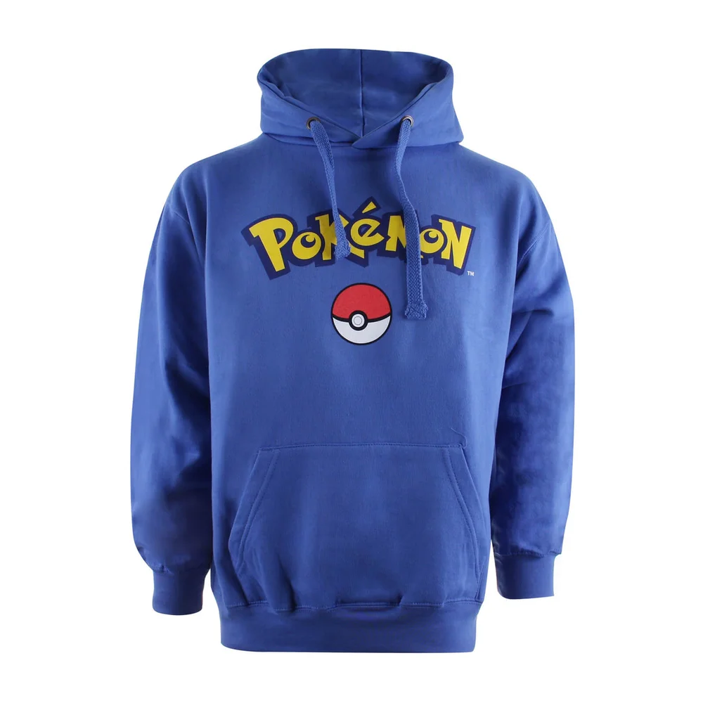 Pokémon Men's Logo Hoody - Royal Blue - S - Blau Bild 1