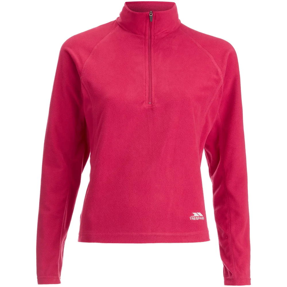 Trespass Women's Shiner Half Zip Fleece Jumper - Cerise - S Bild 1