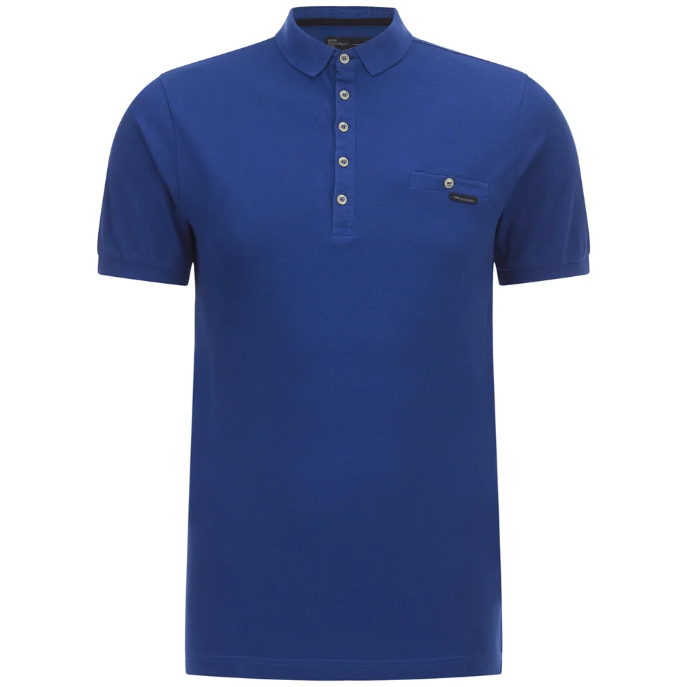 Dissident Men's Dunraven Polo Shirt - Monaco Blue - S - Blau Bild 1