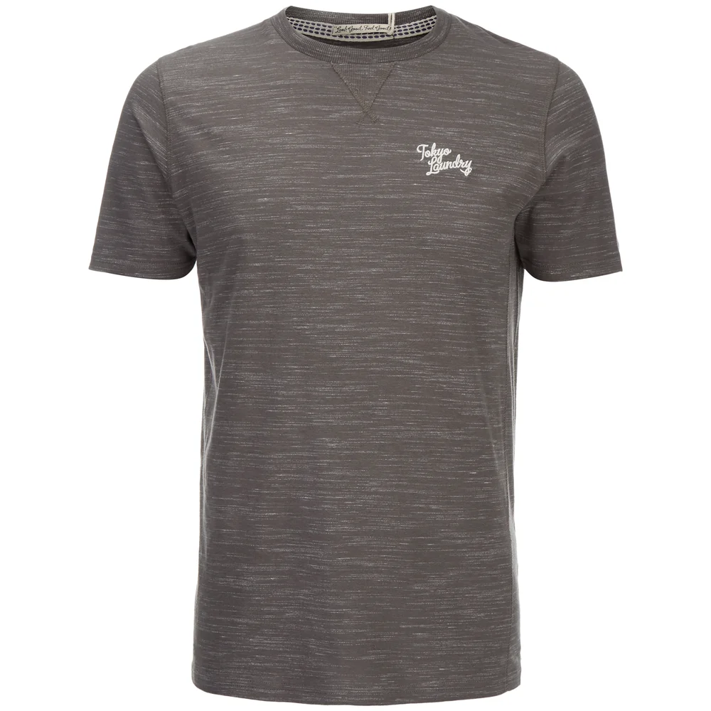 Tokyo Laundry Men's Nome Lake T-Shirt - Antique Gunmetal - S - Grau Bild 1