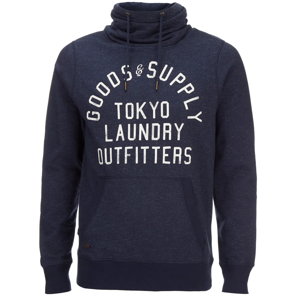 Tokyo Laundry Men's Franklin Valley Hoody - Dark Navy - S - Blau Bild 1