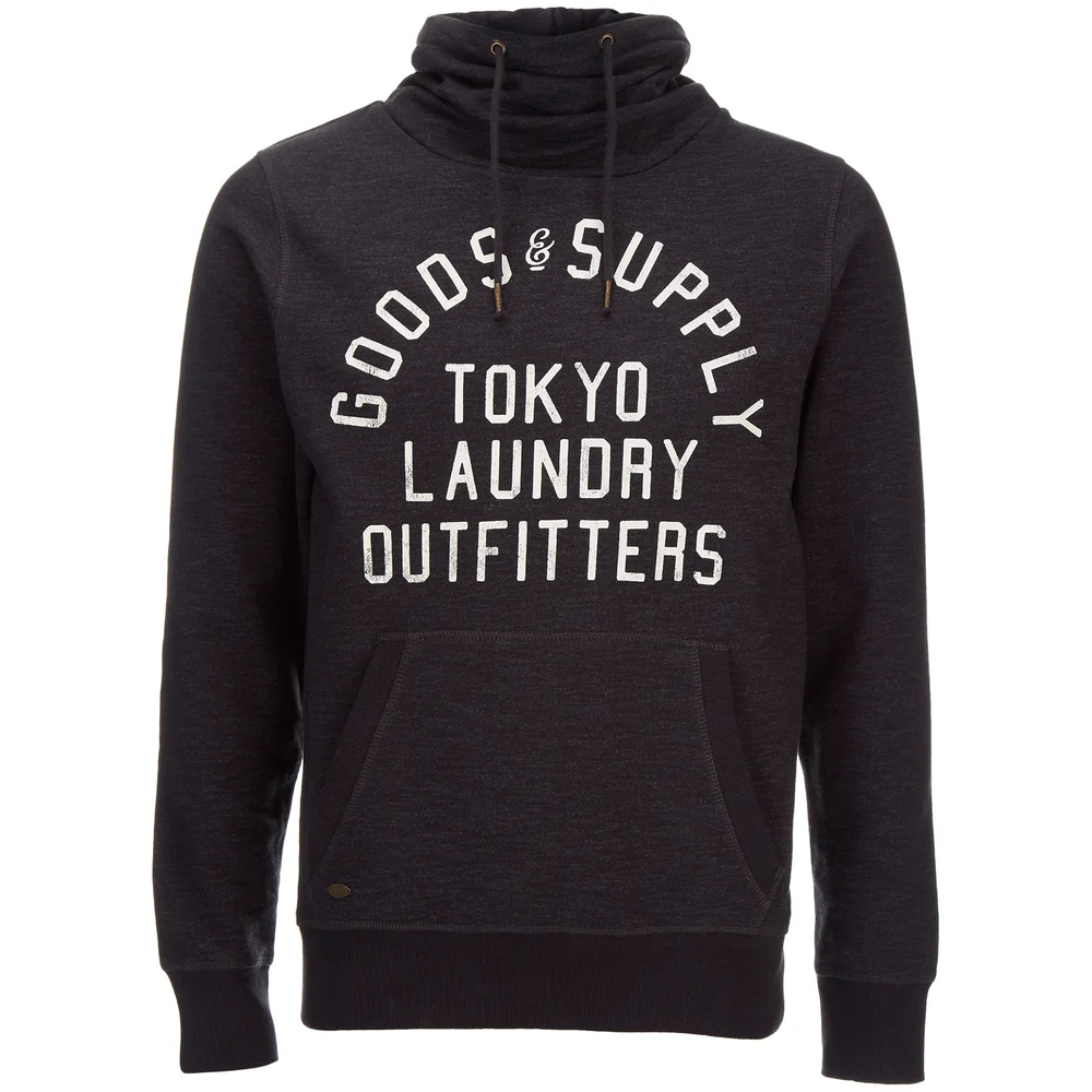Tokyo Laundry Men's Franklin Valley Hoody - Charcoal Marl - S - Grau Bild 1