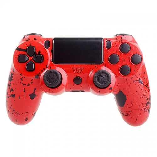 Custom Controllers PlayStation 4 Controller - Red Splatter Bild 1
