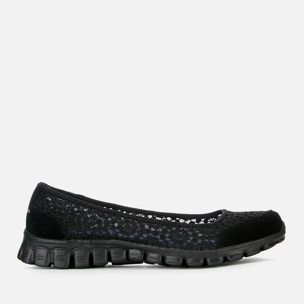 Skechers Women's EZ Flex 2 Flighty Shoes - Black - UK 4/EU 37 - Schwarz Bild 1