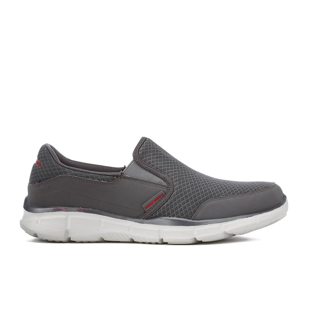 Skechers Men's Equalizer Persistent Slip-On Trainers - Grey - UK 7 - Grau Bild 1