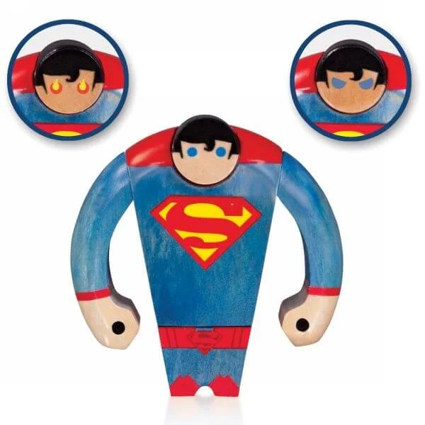 DC Comics Superman Wood Figure Bild 1