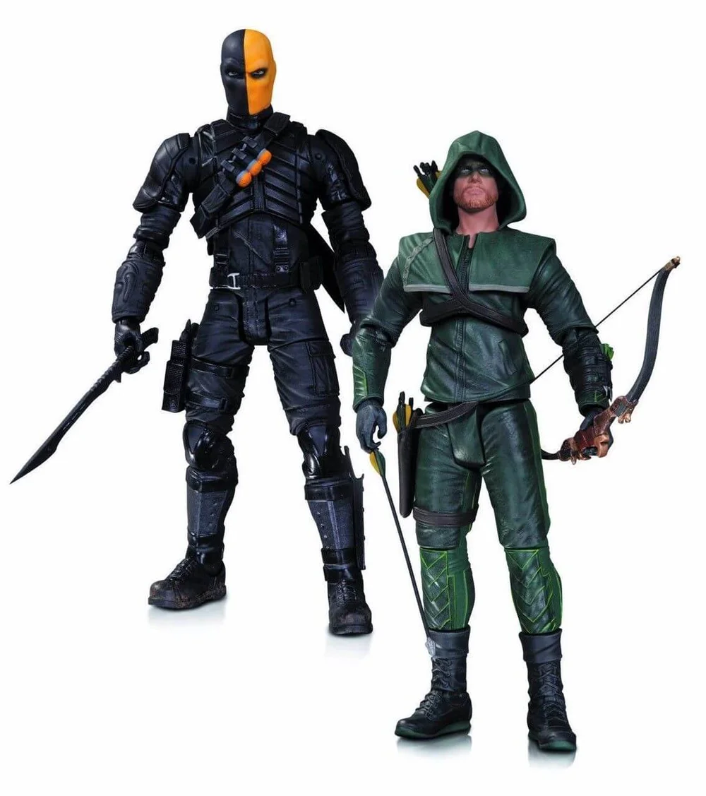 DC Collectibles Arrow Oliver Queen and Deathstroke Action Figure 2-Pack Bild 1