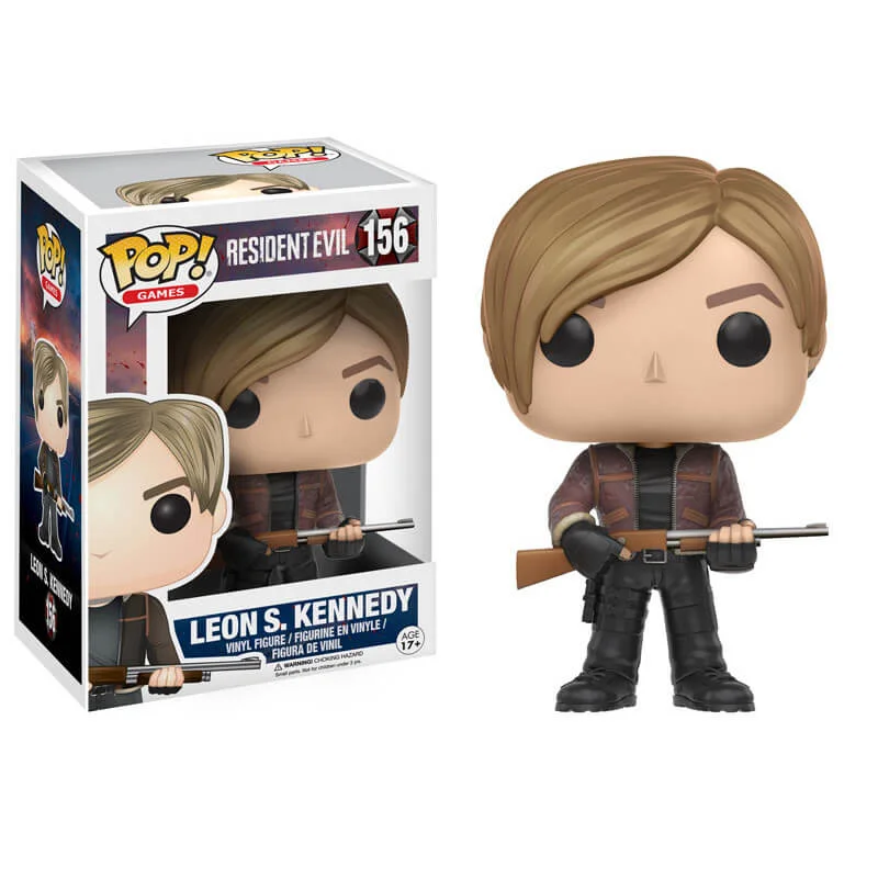 Resident Evil Leon Kennedy Pop! Vinyl Figur Bild 1