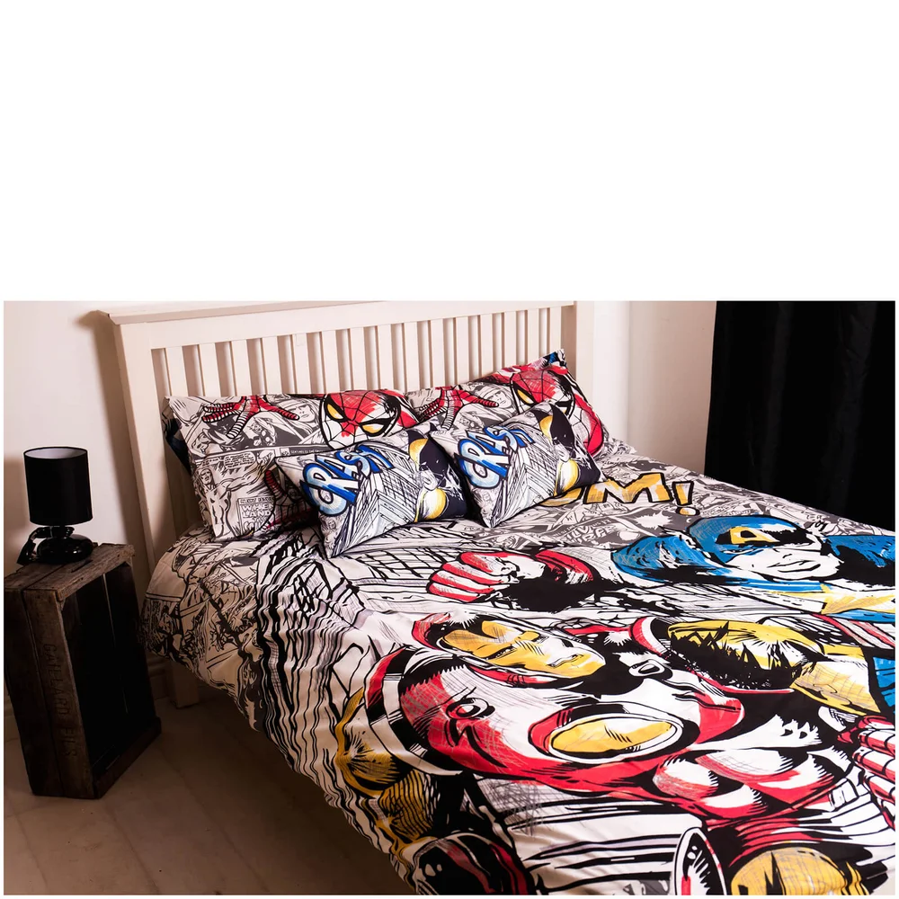 Marvel Comics Bed Bundle - Double Bild 1