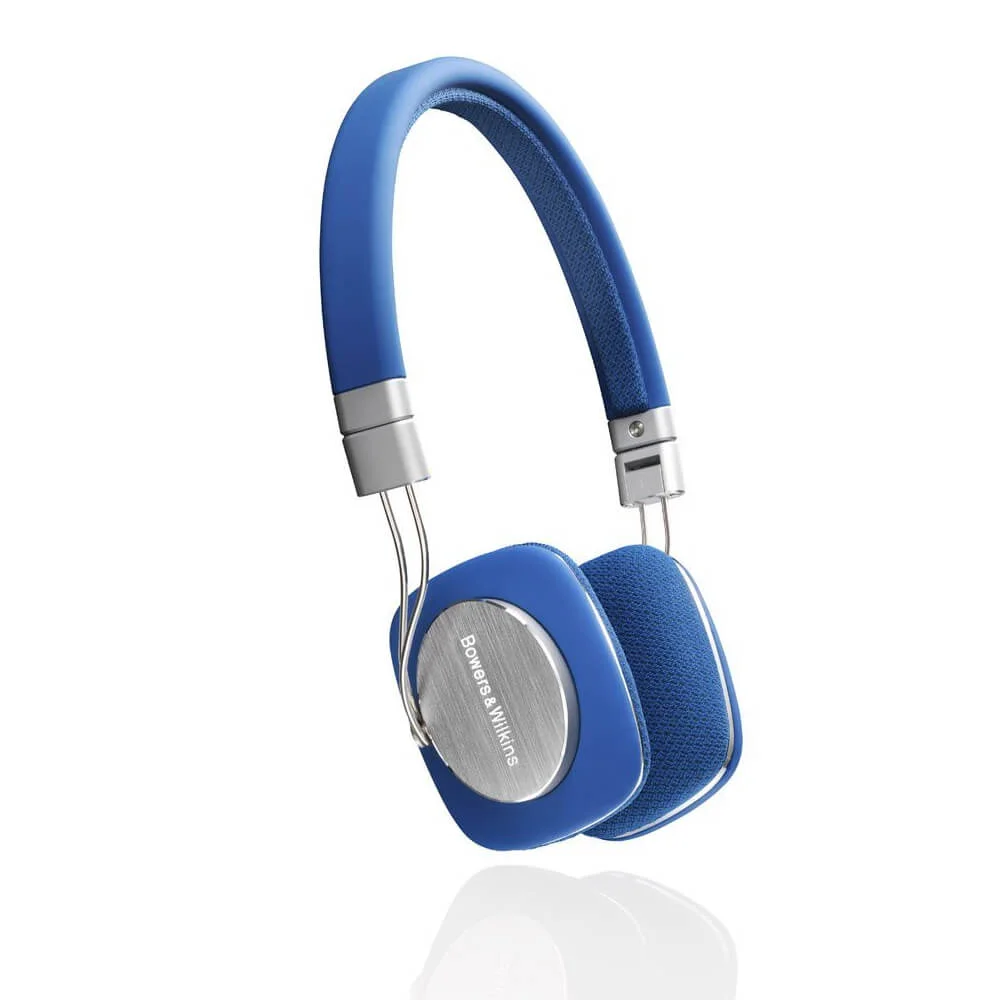 Bowers & Wilkins P3 On-Ear Headphones - Blue - Grade A Refurbished Bild 1