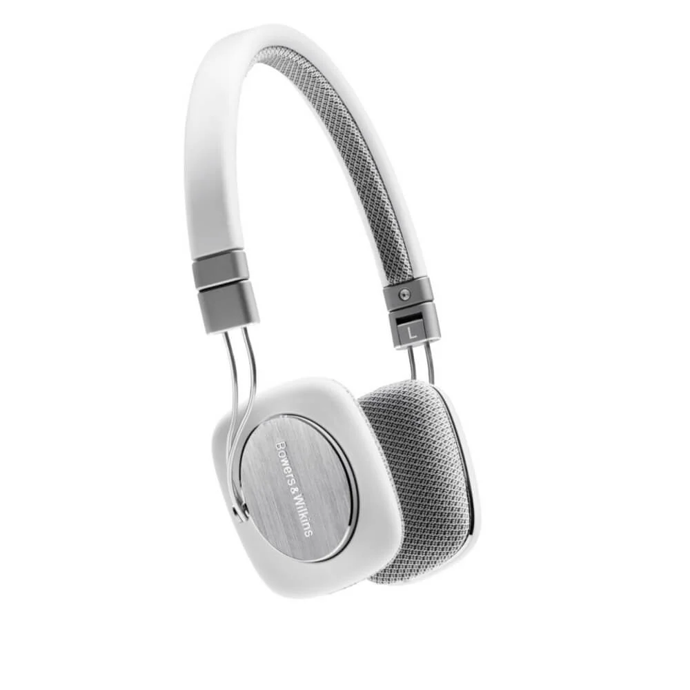 Bowers & Wilkins P3 On-Ear Headphones - White - Grade A Refurbished Bild 1