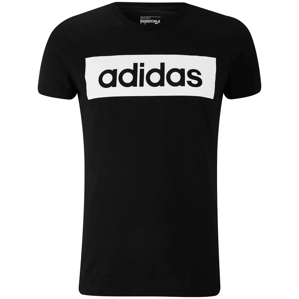 adidas Men's Sports Essential T-Shirt - Black - M - Schwarz Bild 1
