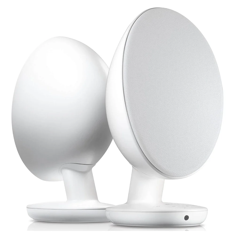 KEF EGG Bluetooth Stereo Speakers - White Bild 1