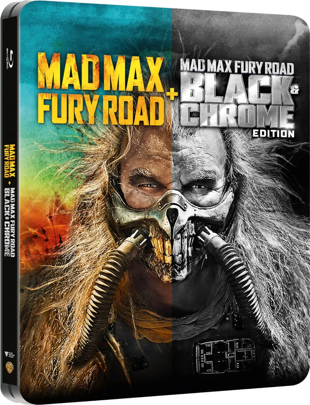 Mad Max: Fury Road Black & Chrome Edition - Zavvi Exclusive Steelbook (Enthält Theatrical Cut in Farbe) Bild 1