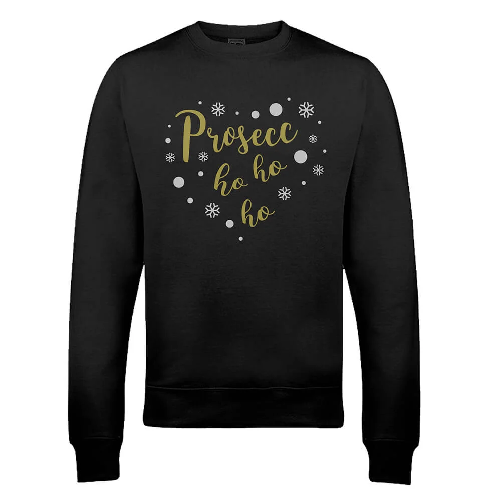 Prosecc Ho Ho Ho Xmas Sweatshirt - S Bild 1