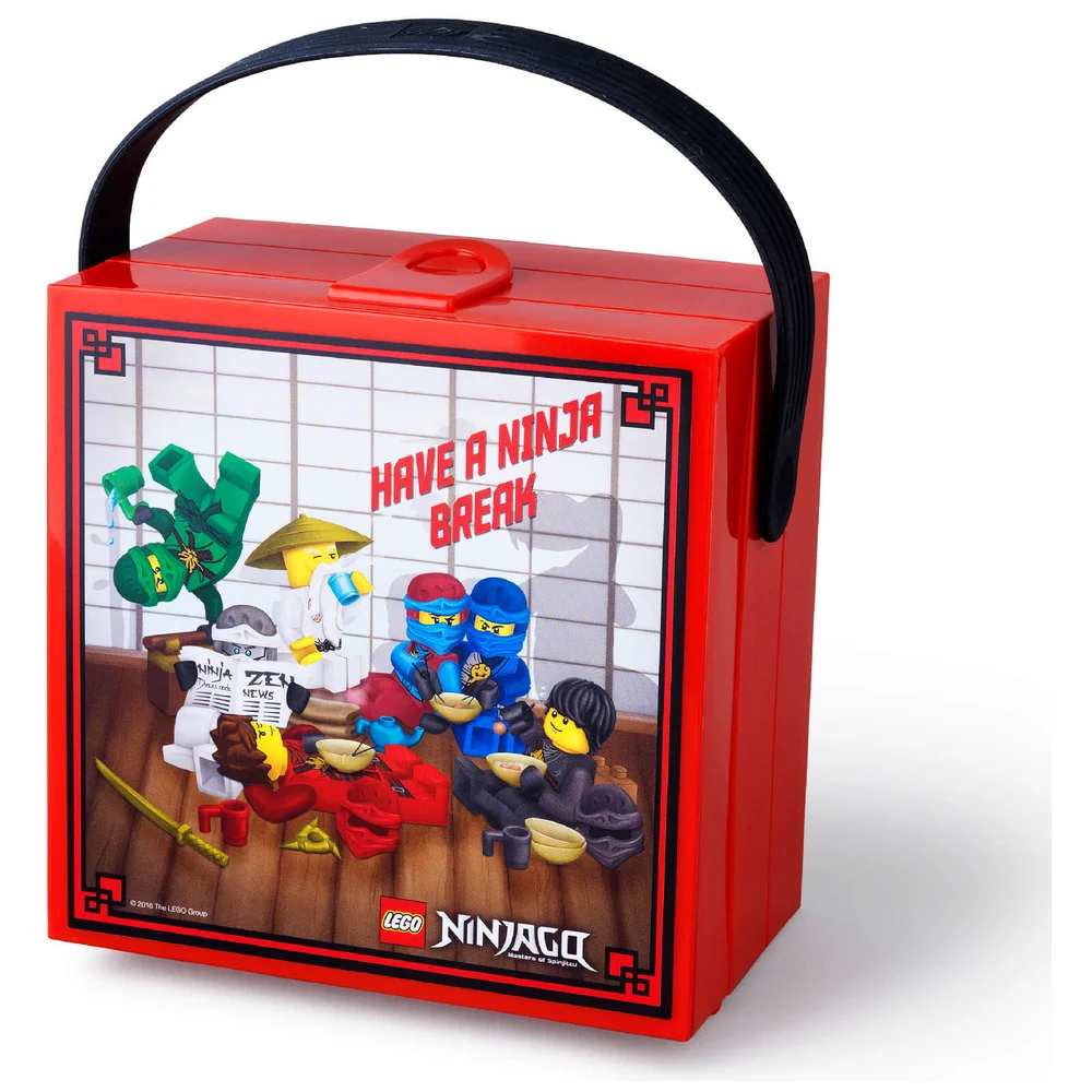 LEGO Lunch Box mit Griff - LEGO Ninjago Bild 1