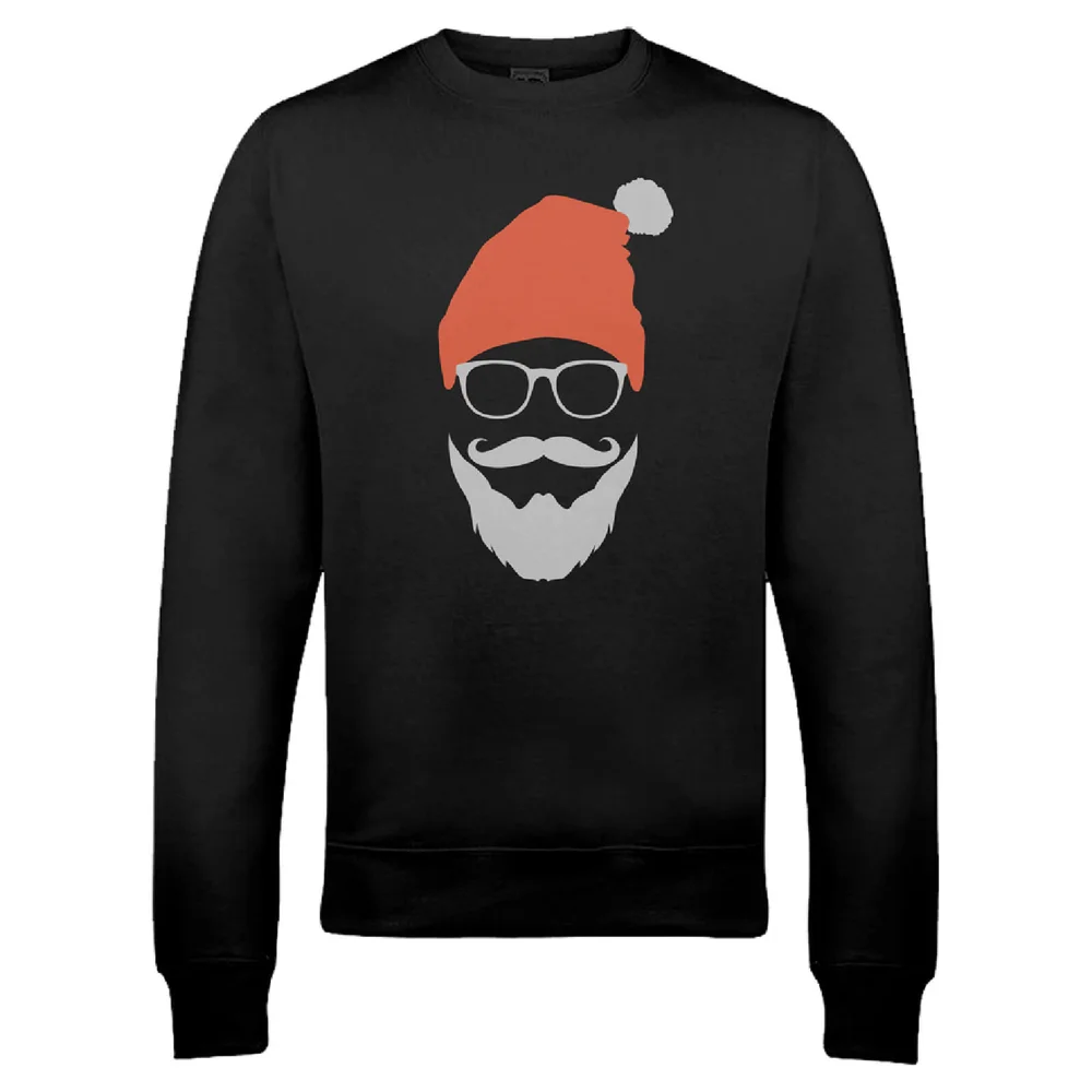Cool Santa Christmas Sweatshirt - Schwarz - S Bild 1