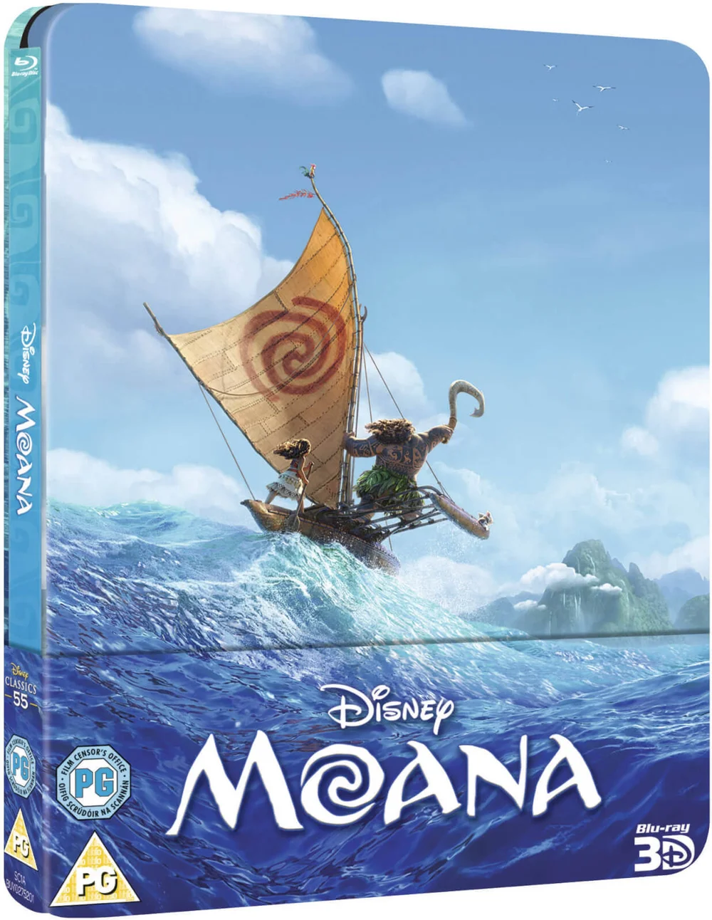 Vaiana - Das Paradies hat einen Haken 3D (Inklusive 2D Version) - Zavvi Exklusive UK Limitierte Steelbook Edition Bild 1