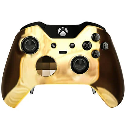 Custom Controllers Xbox One Elite Controller - Chrome Gold Edition Bild 1