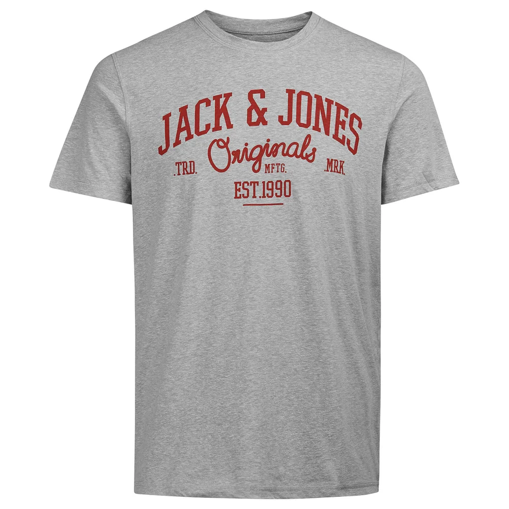 Jack & Jones Originals Men's Jolla T-Shirt - Grau Marl - S - Grau Bild 1
