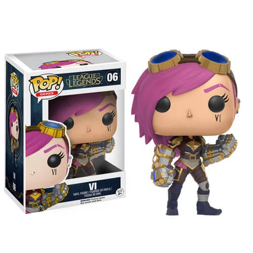 League Of Legends Vi Pop! Vinyl Figur Bild 1