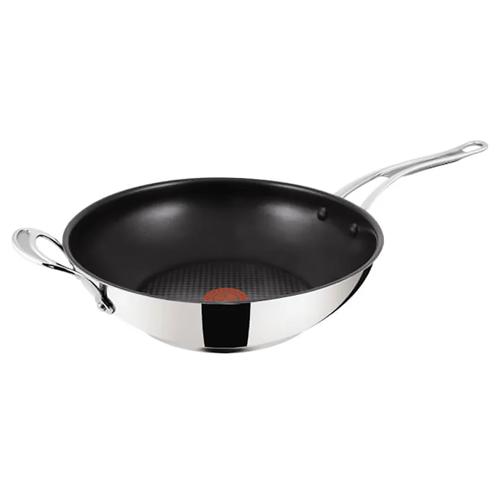 Jamie Oliver by Tefal Stainless Steel Non-Stick Wok - 30cm Bild 1