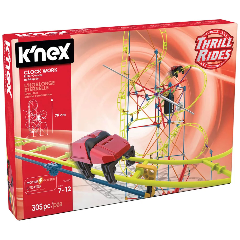 K'NEX Clockwork Roller Coaster Building Set (15406) Bild 1